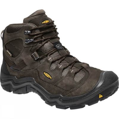 Botas Keen Durand Mid WP Hombre Marrones / Negras - Chile PFT456139